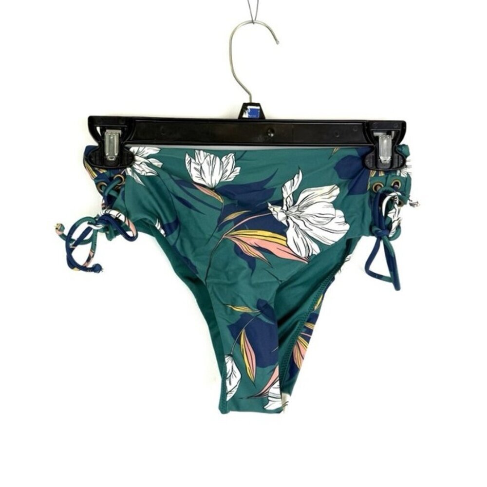 O’Neill Women’s Green Floral Bikini Bottom Size XS